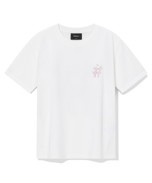 BEENTRILL（ビントリル）の「ウィメンズヴィンテージハッシュタグ半袖Tシャツ（オフホワイト）（Tシャツ/カットソー・レディース・その他・SMALL/X-SMALL）」の2枚目の写真