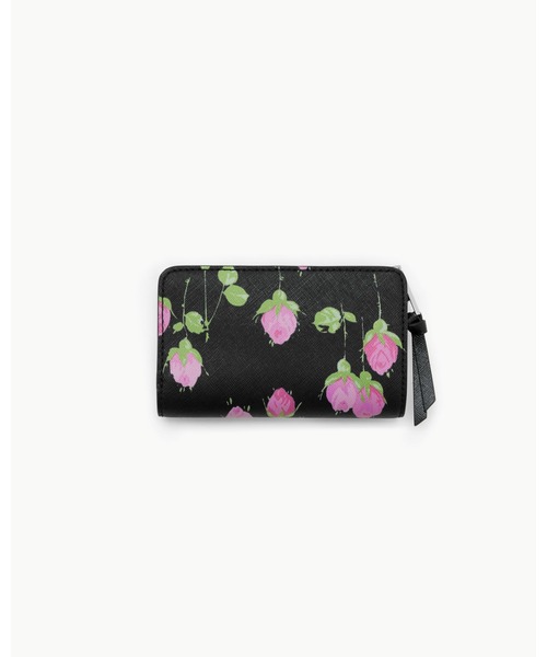 THE VINTAGE FLORAL SNAPSHOT COMPACT WALLET/ビンテージ フローラル
