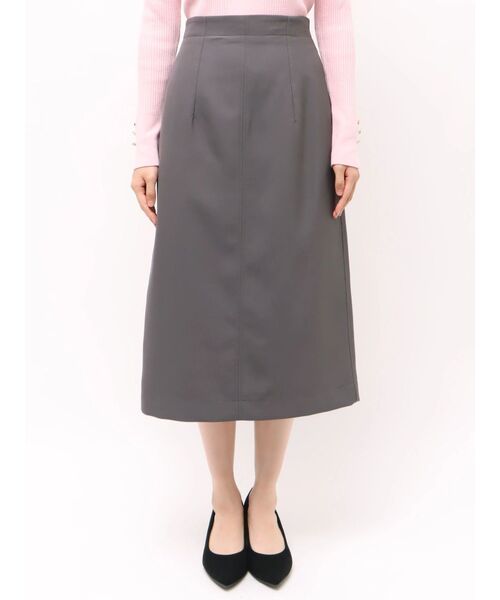TONAL(トーナル)の「レースヘムタイトスカート(スカート・レディース・ネイビー/ボルドー/グレー・SMALL/MEDIUM)」の21枚目の写真