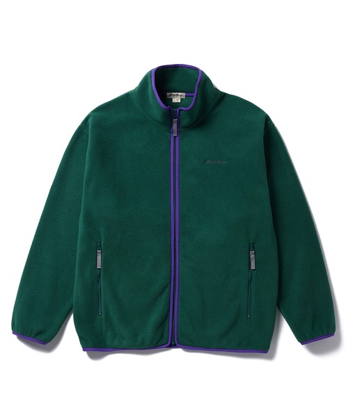 Eddie Bauer（エディーバウアー）の「Eddie Bauer(エディー・バウアー) FLEECE FULL-ZIP マイクロ フリース ジップ ジャケット ブルゾン メンズ E272062M（ブルゾン・メンズ・グリーン/グレー/ネイビー・L/M）」の6枚目の写真