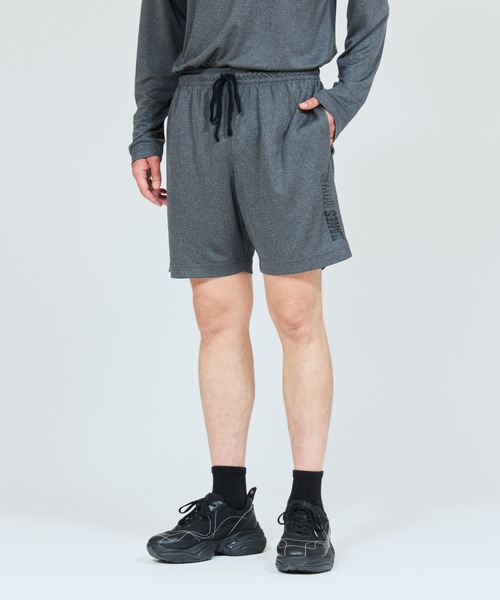 HANES(ヘインズ)の「【Hanes/ヘインズ】メンズ Hanes MOVESハニカムメッシュ ハーフパンツ(その他パンツ・メンズ・ヘザーチャコール/ブラック・X-LARGE/LARGE/MEDIUM)」の1枚目の写真