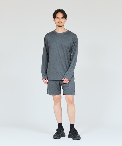 HANES(ヘインズ)の「【Hanes/ヘインズ】メンズ Hanes MOVESハニカムメッシュ ハーフパンツ(その他パンツ・メンズ・ヘザーチャコール/ブラック・X-LARGE/LARGE/MEDIUM)」の8枚目の写真