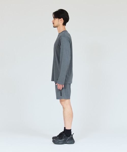HANES(ヘインズ)の「【Hanes/ヘインズ】メンズ Hanes MOVESハニカムメッシュ ハーフパンツ(その他パンツ・メンズ・ヘザーチャコール/ブラック・X-LARGE/LARGE/MEDIUM)」の7枚目の写真