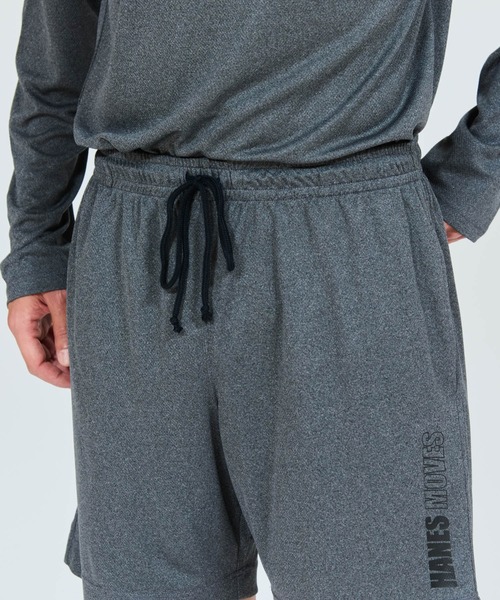HANES(ヘインズ)の「【Hanes/ヘインズ】メンズ Hanes MOVESハニカムメッシュ ハーフパンツ(その他パンツ・メンズ・ヘザーチャコール/ブラック・X-LARGE/LARGE/MEDIUM)」の3枚目の写真
