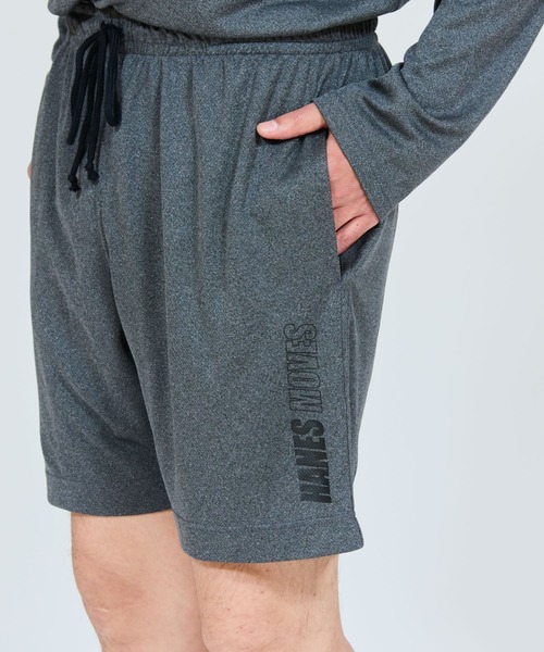 HANES(ヘインズ)の「【Hanes/ヘインズ】メンズ Hanes MOVESハニカムメッシュ ハーフパンツ(その他パンツ・メンズ・ヘザーチャコール/ブラック・X-LARGE/LARGE/MEDIUM)」の4枚目の写真