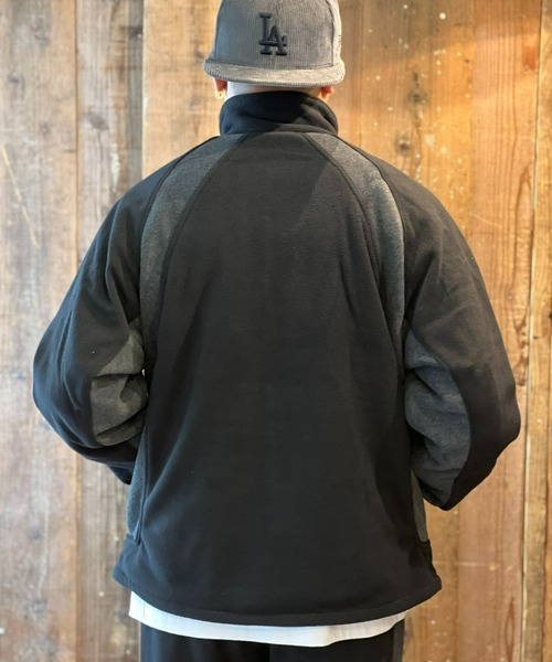 NEW ERA（ニューエラ）の「【NEW ERA】OS FLEECE JACKET BLK 263（その他アウター・メンズ・ブラック・X-LARGE/LARGE/MEDIUM）」の2枚目の写真