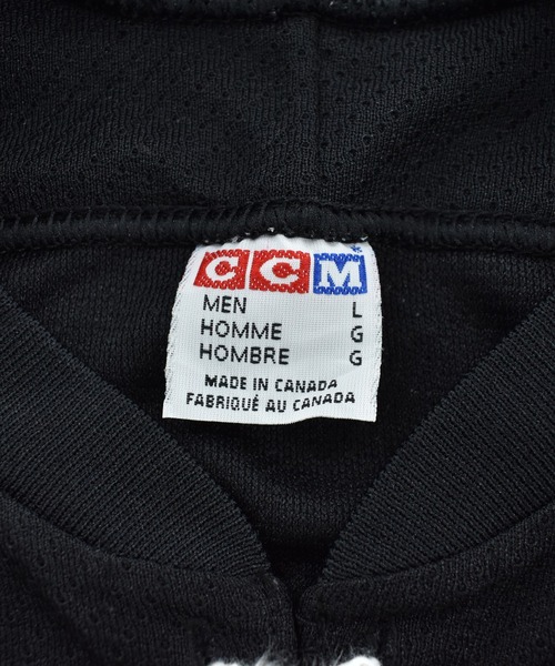 LABORATORY R(ラボラトリーアール)の「【USED】CCM “Cottage Grove” ゲームシャツ(Tシャツ/カットソー・メンズ・ブラック・LARGE)」の4枚目の写真