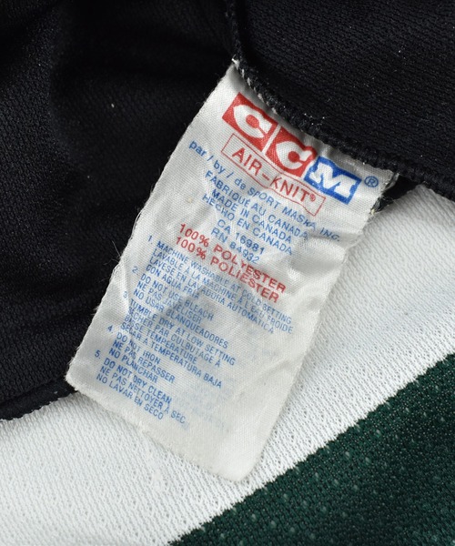 LABORATORY R(ラボラトリーアール)の「【USED】CCM “Cottage Grove” ゲームシャツ(Tシャツ/カットソー・メンズ・ブラック・LARGE)」の5枚目の写真