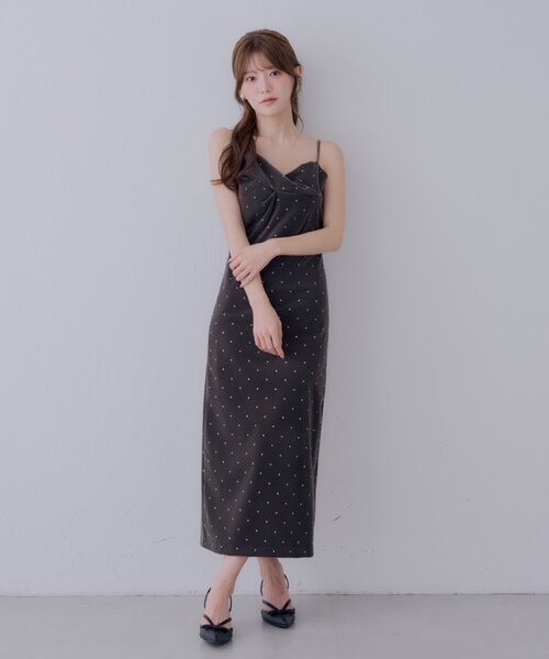 Chico（チコ）の「【SALON by Chico】2WAYフリルボレロワンピースセット / オケージョン（ドレス・レディース・ブラック/チャコールグレー/ブラック系その他・FREE）」の12枚目の写真