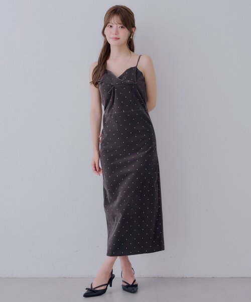 Chico（チコ）の「【SALON by Chico】2WAYフリルボレロワンピースセット / オケージョン（ドレス・レディース・ブラック/チャコールグレー/ブラック系その他・FREE）」の13枚目の写真
