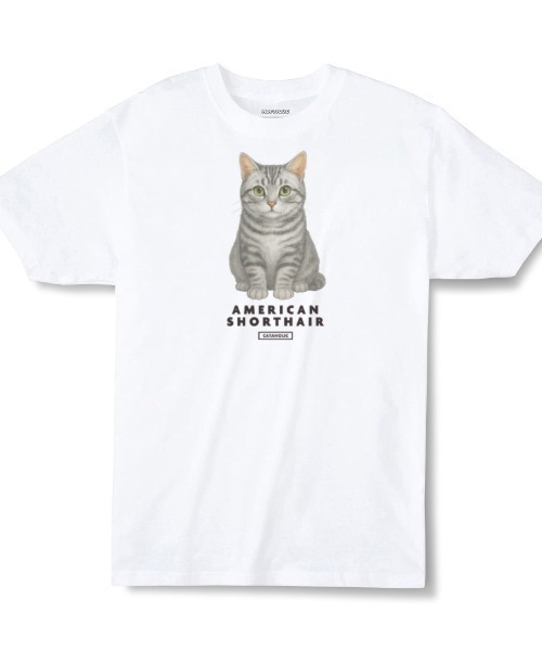 Moftique(モフティック)の「Moftique(モフティック) エントリーモデル 半袖Tシャツ アニマル アソート キャット 猫 インクジェットプリント 褪せ感 4.0オンス 薄手 トップス カットソー 夏 カジュアル メンズ レディース ユニセックス(Tシャツ/カットソー・メンズ・その他5/その他6/その他7/その他8/その他9/その他2/その他3/その他4・L/XL)」の4枚目の写真