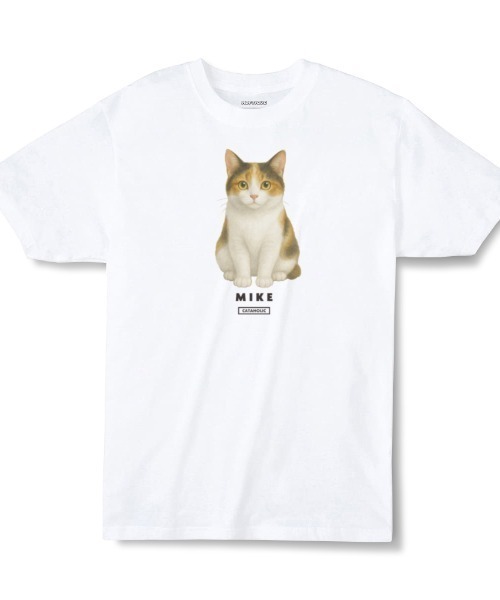 Moftique(モフティック)の「Moftique(モフティック) エントリーモデル 半袖Tシャツ アニマル アソート キャット 猫 インクジェットプリント 褪せ感 4.0オンス 薄手 トップス カットソー 夏 カジュアル メンズ レディース ユニセックス(Tシャツ/カットソー・メンズ・その他5/その他6/その他7/その他8/その他9/その他2/その他3/その他4・L/XL)」の5枚目の写真