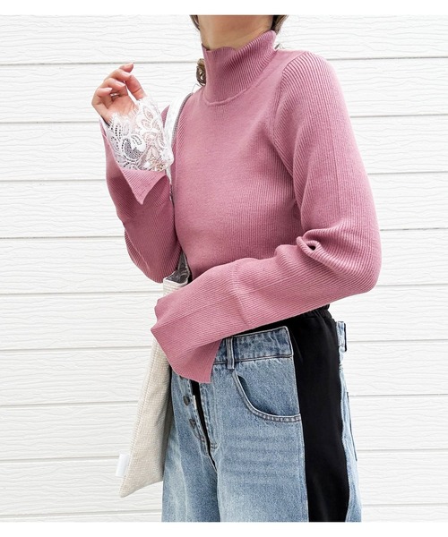 Q（キュー）の「デニムドッキングスエットパンツ（スウェットパンツ・レディース・杢グレー/ブラック・MEDIUM）」の19枚目の写真