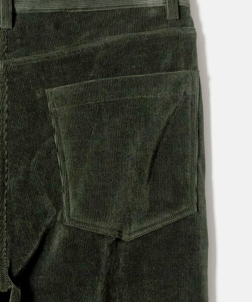 6(ロク)の「<6(ROKU)>コーデュロイ パンツ(その他パンツ・レディース・ダークグリーン・36/34/38)」の10枚目の写真