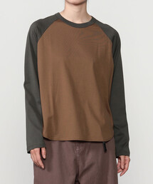 handvaerk | 60/2 ベースボールTシャツ WOMEN