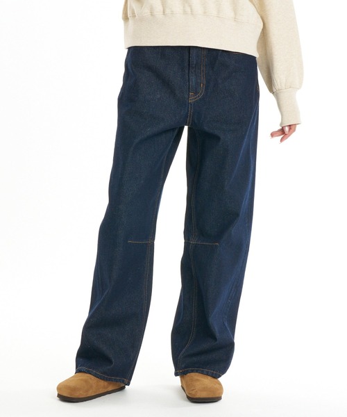 BILLABONG(ビラボン)の「BILLABONG ウィメンズ BARREL LEGS DENIM デニムパンツ 【2026年秋冬モデル】/ビラボンバレルデニム(デニムパンツ・レディース・ブラック/ブルー/インディゴブルー・MEDIUM/SMALL)」の2枚目の写真