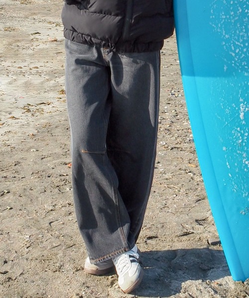 BILLABONG(ビラボン)の「BILLABONG ウィメンズ BARREL LEGS DENIM デニムパンツ 【2026年秋冬モデル】/ビラボンバレルデニム(デニムパンツ・レディース・ブラック/ブルー/インディゴブルー・MEDIUM/SMALL)」の5枚目の写真