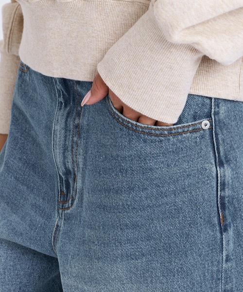BILLABONG(ビラボン)の「BILLABONG ウィメンズ BARREL LEGS DENIM デニムパンツ 【2026年秋冬モデル】/ビラボンバレルデニム(デニムパンツ・レディース・ブラック/ブルー/インディゴブルー・MEDIUM/SMALL)」の16枚目の写真