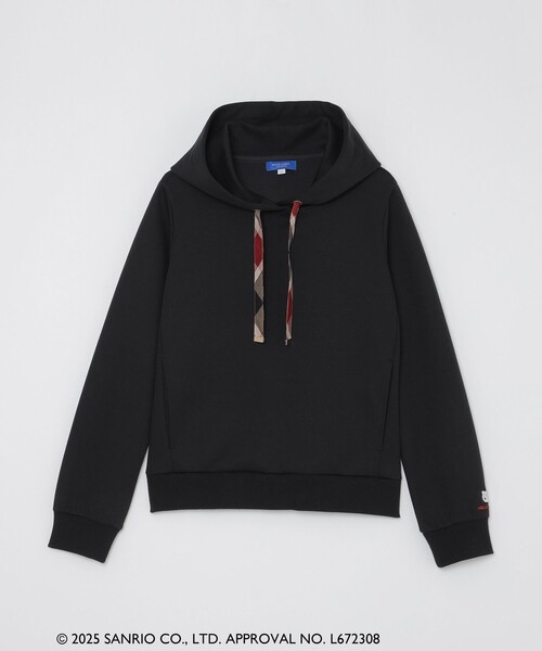 BLUE LABEL CRESTBRIDGE(ブルーレーベルクレストブリッジ)の「【ハローキティコラボ】ダンボールフーディー(パーカー・レディース・ブラック/ホワイト・38)」の2枚目の写真