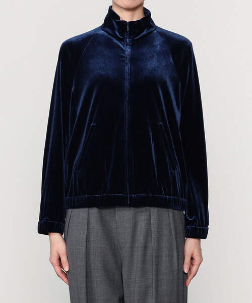 TICCA(ティッカ)の「TICCA | 〈別注〉ベロア トラックジャケット WOMEN(その他トップス・レディース・ネイビー・F)」の8枚目の写真