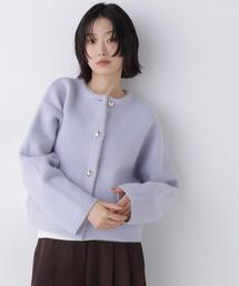 接結ニットジャケット