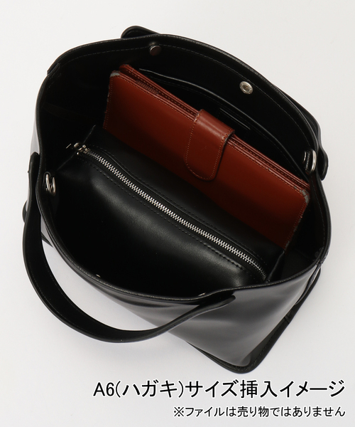 ARTESANOS(アルテサノス)の「ARTESANOS/アルテサノス w/poach HAND BAG(ハンドバッグ・レディース・ブラック・FREE)」の15枚目の写真