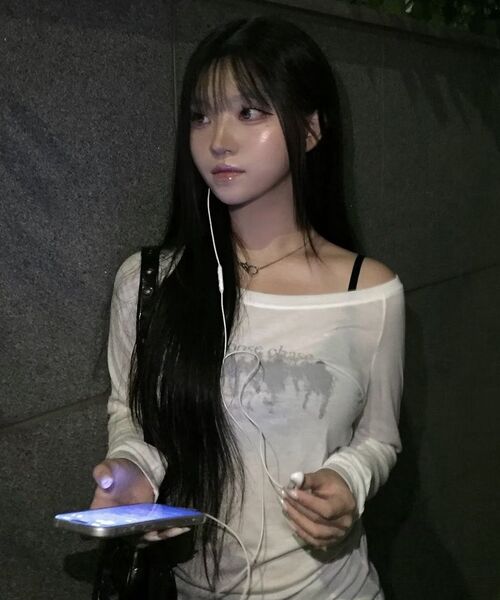 ROCKCAKE（ロックケーキ）の「Sheer Raglan Sleeve Top - White（Tシャツ/カットソー・レディース・その他・SMALL）」の7枚目の写真