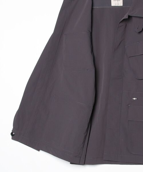 Snow Peak（スノーピーク）の「snow peak / スノーピーク：Nylon Washer Jacket：JK-26SU006[AST]（ナイロンジャケット・メンズ・チャコール・L）」の2枚目の写真