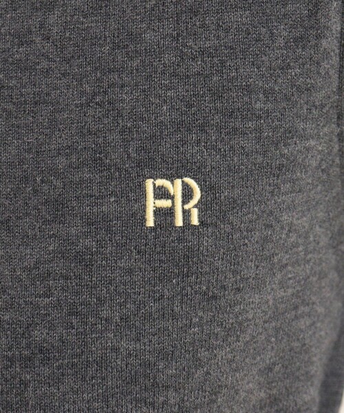 fredy emue(フレディエミュ)の「FR刺しゅうBASIC天竺カーディガン(カーディガン/ボレロ・レディース・チャコールグレー/ラベンダー/ブラウン/ライトグレー・38)」の21枚目の写真