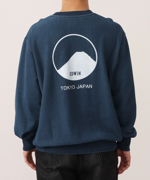 EDWIN(エドウィン)の「プリントスウェット(スウェット・メンズ・ブルー/インディゴブルー/グレー・MEDIUM/X-LARGE/LARGE)」の5枚目の写真