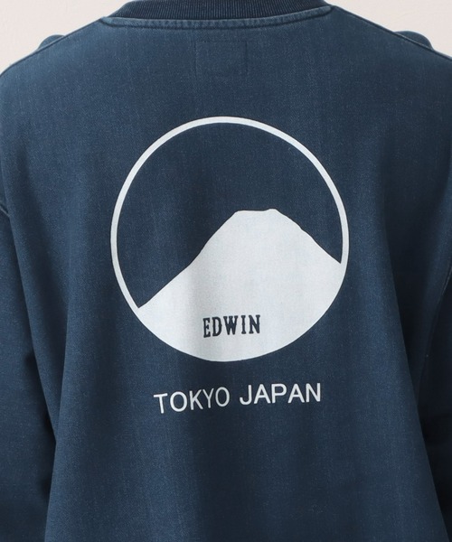EDWIN(エドウィン)の「プリントスウェット(スウェット・メンズ・ブルー/インディゴブルー/グレー・MEDIUM/X-LARGE/LARGE)」の9枚目の写真