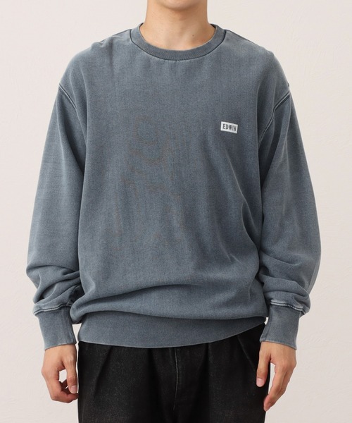 EDWIN(エドウィン)の「プリントスウェット(スウェット・メンズ・ブルー/インディゴブルー/グレー・MEDIUM/X-LARGE/LARGE)」の14枚目の写真