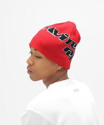 AVIREX（アヴィレックス）の「VARSITY GOALERSLOGO KNITBEANIE / バーシティ ゴーラーズロゴ ニットビーニー / AVIREX / アヴィレックス（ニットキャップ/ビーニー）」