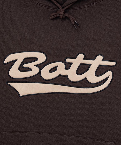 BOTT(ボット)の「BoTT / ボット SCRIPT LOGO HOODIE(パーカー・メンズ・イエロー/グレー/ブラウン・MEDIUM/SMALL/LARGE)」の6枚目の写真