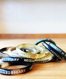 NECESSARY or UNNECESSARY | 【NECESSARY or UNNECESSARY】BUTTON RING(リング)