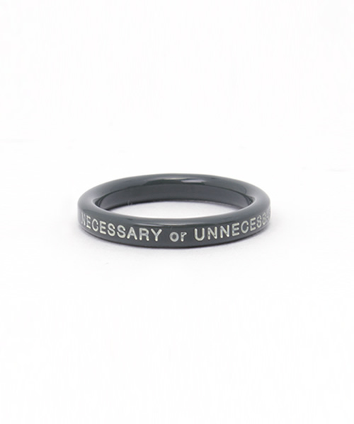 NECESSARY or UNNECESSARY（ネセサリーオアアンネセサリー）の「【NECESSARY or UNNECESSARY】BUTTON RING（リング・メンズ・その他/ブラック/ライトベージュ/ネイビー/ベージュ/ブラウン/グリーン/ホワイト・LARGE/MEDIUM/SMALL/X-SMALL）」の9枚目の写真