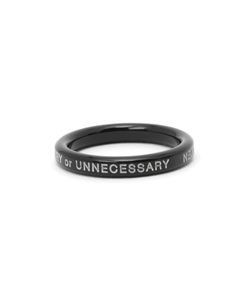 NECESSARY or UNNECESSARY（ネセサリーオアアンネセサリー）の「【NECESSARY or UNNECESSARY】BUTTON RING（リング・メンズ・その他/ブラック/ライトベージュ/ネイビー/ベージュ/ブラウン/グリーン/ホワイト・LARGE/MEDIUM/SMALL/X-SMALL）」の12枚目の写真