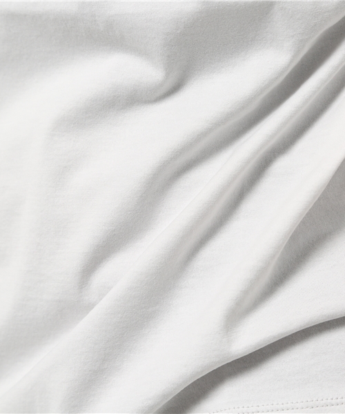 H/standard(アッシュ・スタンダード)の「《H/standard》80/2ガス焼インド綿天竺カットソー(Tシャツ/カットソー・レディース・カーキ/ピンク/グレー/ブルー/ホワイト系その他/グレー系その他/ブルー系その他・MEDIUM)」の15枚目の写真