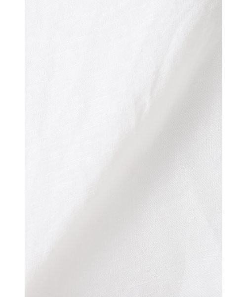 Noble（ノーブル）の「リネンスラブ エアリーシャツ◆（シャツ/ブラウス・レディース・ベージュ/ホワイト・FREE）」の9枚目の写真