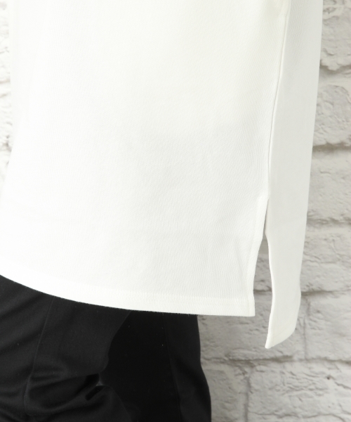 LEPSIM（レプシィム）の「ウラケプリントフレンチスリーブワンピース　718367（ワンピース・レディース・ブラック/グレー/ホワイト・MEDIUM/LARGE）」の9枚目の写真