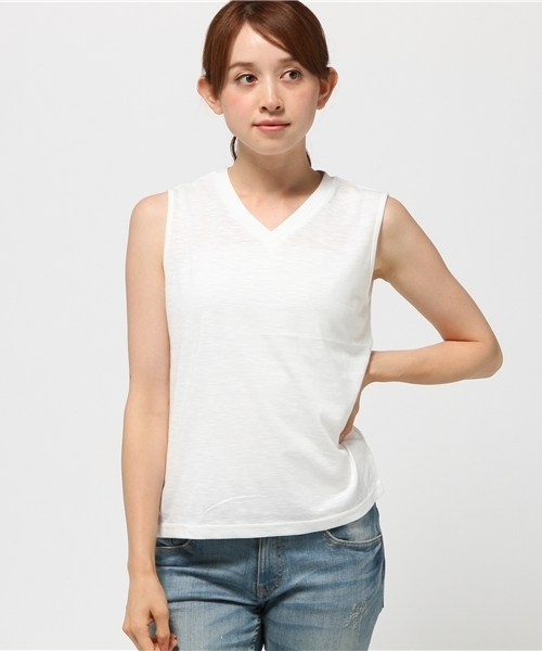 VENCEEXCHANGE（ヴァンスエクスチェンジ）の「オルテガ柄カーデアンサンブル（カーディガン/ボレロ・レディース・ホワイト・MEDIUM）」の10枚目の写真