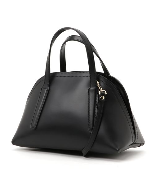 GIANNI CHIARINI（ジャンニ キアリーニ）の「【GIANNI CHIARINI】半月型ハンドバッグ(3964)（ハンドバッグ・レディース・グレー/ブラック・F）」の4枚目の写真
