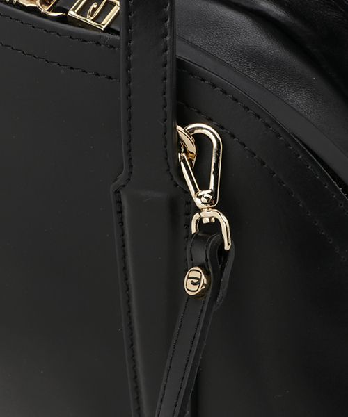 GIANNI CHIARINI（ジャンニ キアリーニ）の「【GIANNI CHIARINI】半月型ハンドバッグ(3964)（ハンドバッグ・レディース・グレー/ブラック・F）」の6枚目の写真