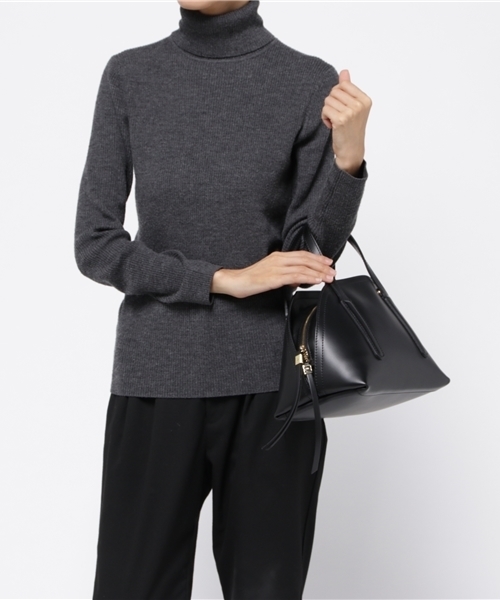 GIANNI CHIARINI（ジャンニ キアリーニ）の「【GIANNI CHIARINI】半月型ハンドバッグ(3964)（ハンドバッグ・レディース・グレー/ブラック・F）」の10枚目の写真