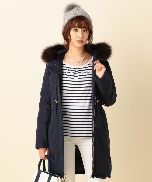 Any Sis エニィスィス の リバーシブル エレガントリバーシブルダウン コート ダウンジャケット コート Wear