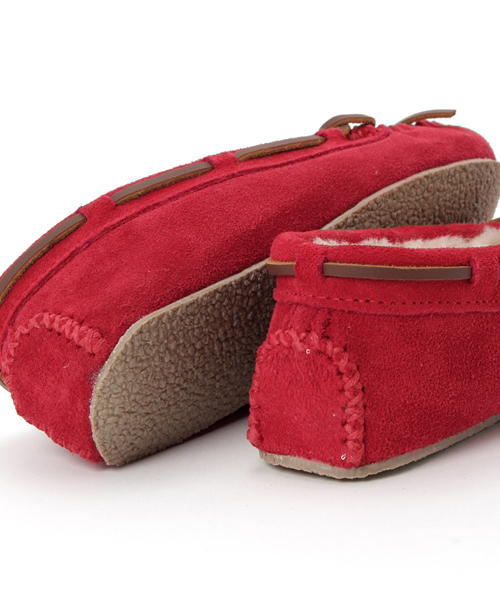 Minnetonka（ミネトンカ）の「【MINNETONKA/ミネトンカ】CALLY SLIPPER/キャリースリッパ（パンプス・レディース・ネイビー/ベージュ/レッド/ダークブラウン・6/8/7）」の7枚目の写真