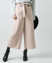 WEGO | WEGO/リボンクロップドワイドパンツ(その他パンツ)