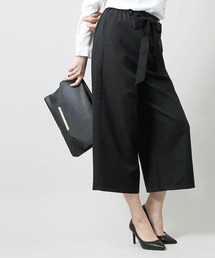 WEGO | WEGO/リボンクロップドワイドパンツ(その他パンツ)