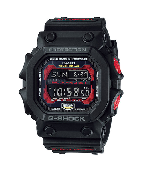 G-SHOCK（ジーショック）の「GX Series(ジーエックスシリーズ) / 電波ソーラー / GXW-56-1AJF（デジタル腕時計・メンズ・ブラック/ブラック×レッド・FREE）」の2枚目の写真