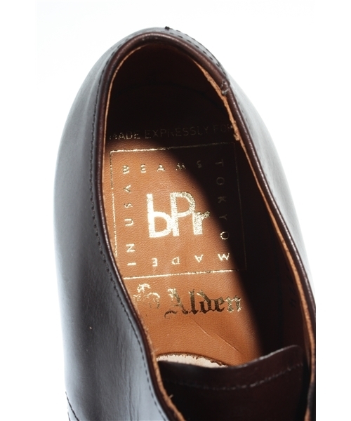 BEAMS PLUS(ビームスプラス)の「ALDEN×BEAMS PLUS / 別注 “Moc Toe Blucher Oxford”(ドレスシューズ・メンズ・ダークブラウン・6/7/7.5/10)」の4枚目の写真